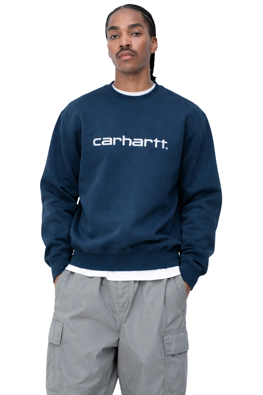 Heavyweight Fleece Crewneck Sweatshirt | Warm Utility Streetwear