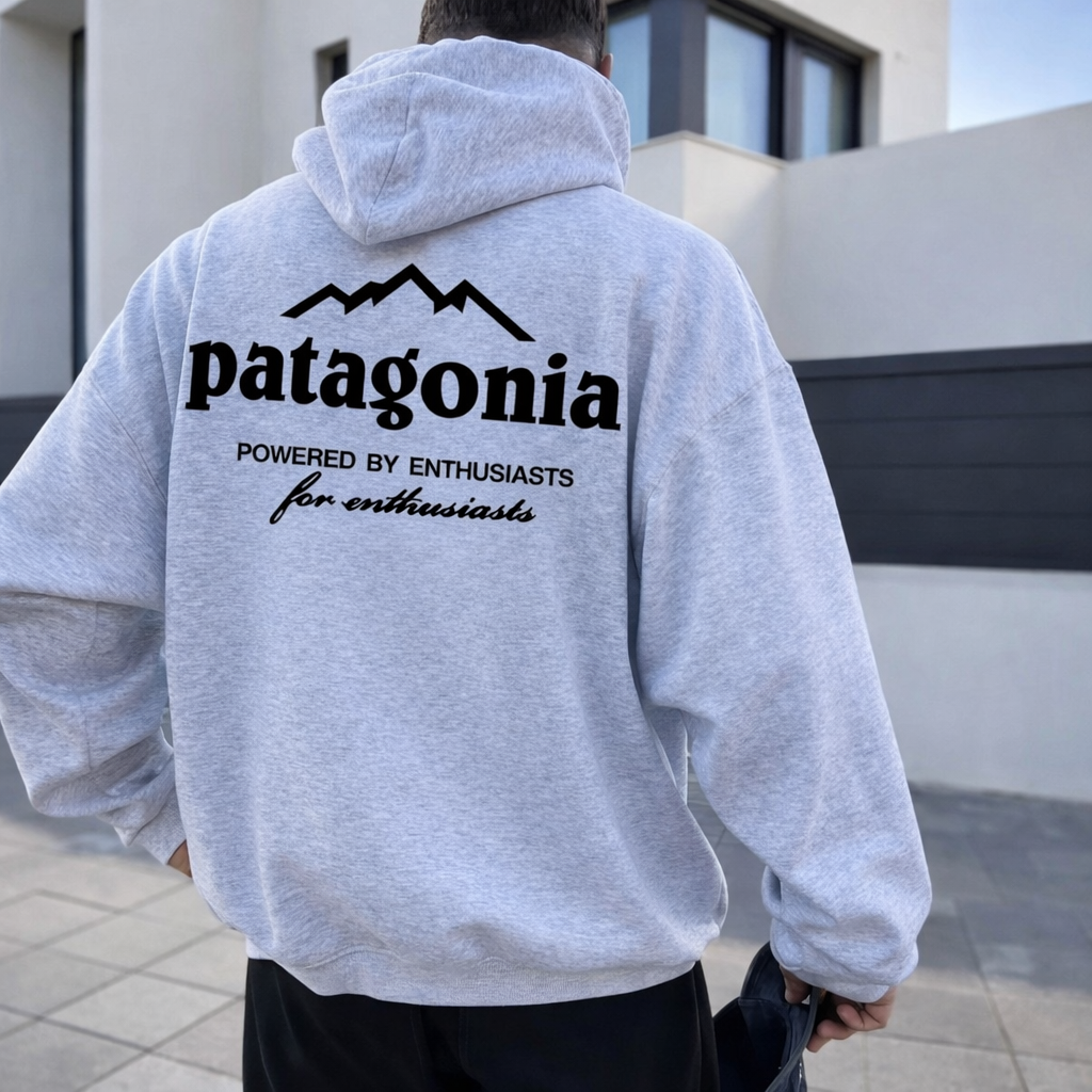 Oversized Graphic Hoodie | Fleece Lined Streetwear Sweatshirt